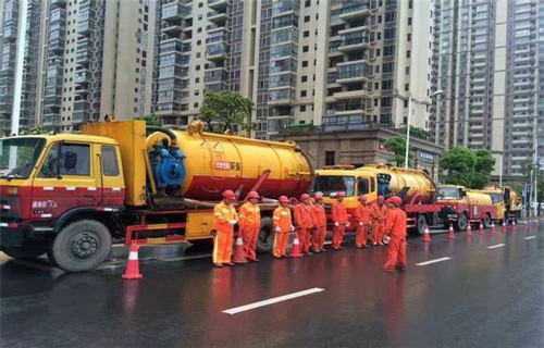 平阴市政管道清淤